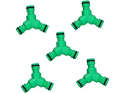Conjunto De 5 Conectores Mangueira Para Irrigação, Conector Em T,