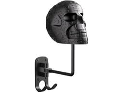 Suporte De Parede Genérico Para Capacete Caveira Assustadora Cabide Roupas Homens E Mulheres Ideal Quarto, Garagem, Sala
