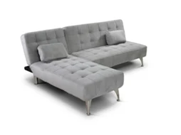 Sofá-Cama Chaise Longue Xs 198Cm Cinza