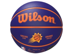 WILSON Nba Player Icon Devin Booker Mini Ball Wz4019801Xb Unissex Bolas de Basquete Roxogranada 3 Eu