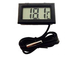 Mini Termômetro E Higrômetro Digital Lcd Para Ambientes Internos, Com Sensor De Temperatura E Umidade.