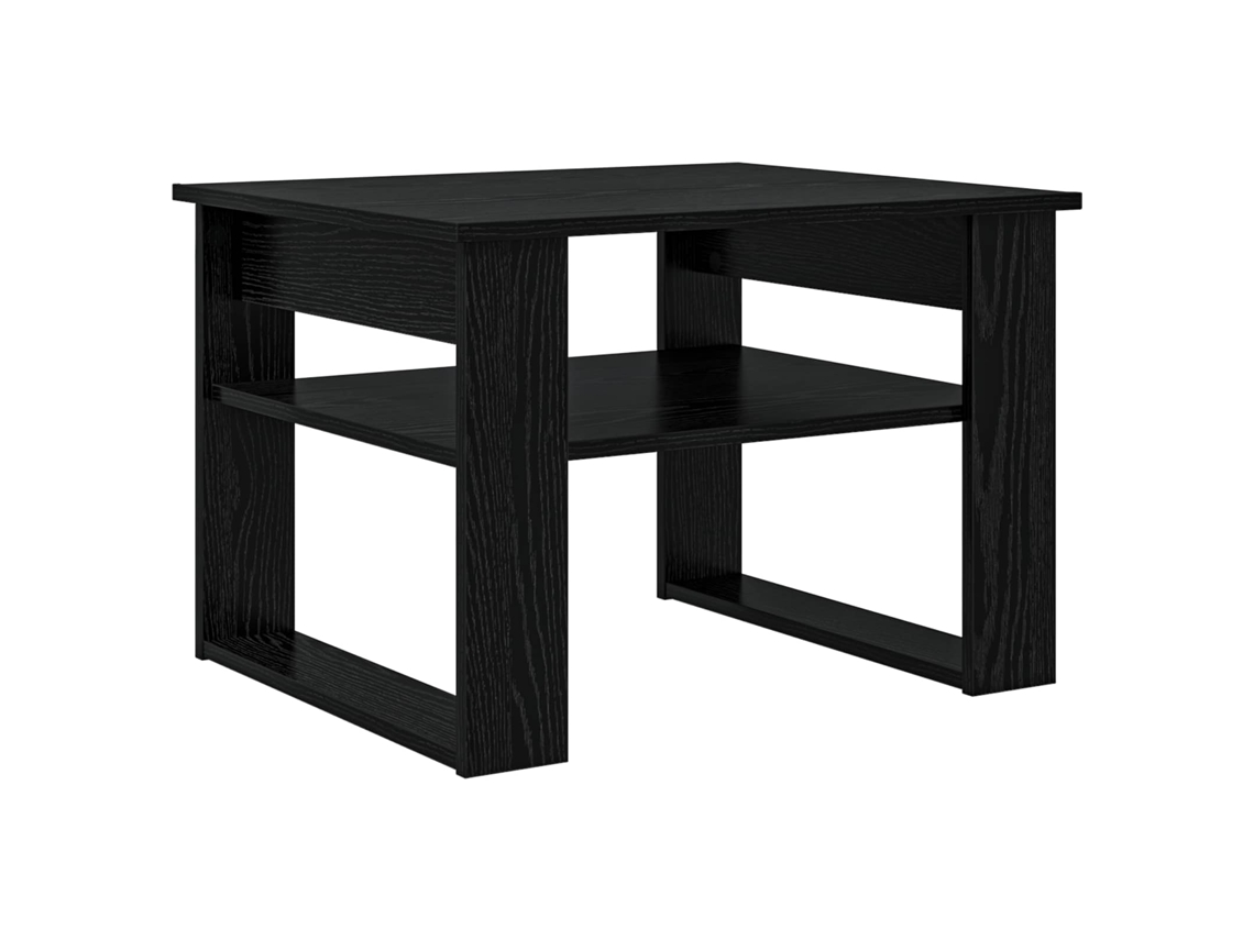 Mesa de Centro com Armazenamento Carvalho Preto 64x54x44 cm MAISON EXCLUSIVE