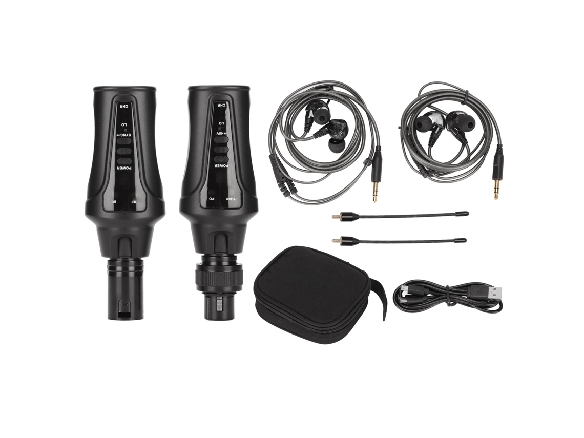 Sistema de Microfone Sem Fio LAXISCREED com Alimentação Phantom 48v