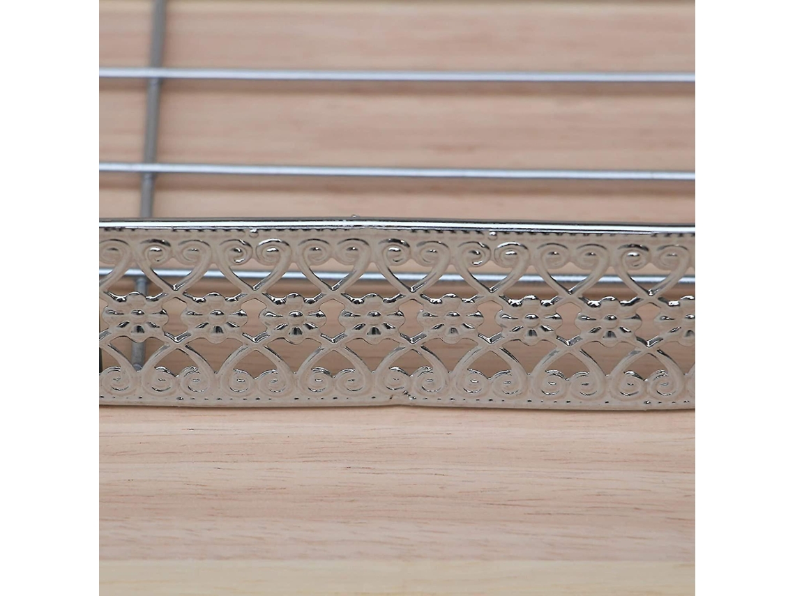 Porta Tazas Hierro Forjado Con 6 Ganchos Y Canasta Superior Organizador de Vajilla para Cocina Mesa o Armario Plata a