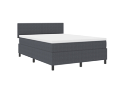 Conjunto 1 Cama Led Vidaxl Cinzento Cordão (160 X 200 Cm)