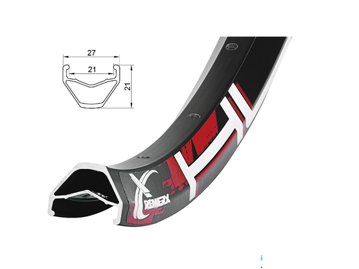 Jante Mtb Hurry Transparente 27.5´´-650B 32Hremerx