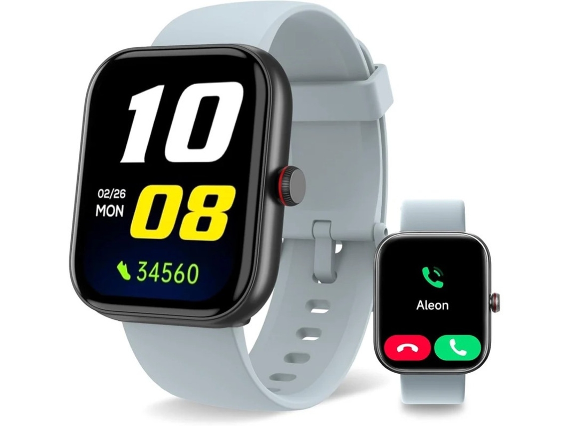 Smartwatch Alexa Built In Smartwatch Atender/fazer Chamadas 1.91 Polegada Hd Ip68 À Prova Dágua 100 Monitoramento Esportivo Monitoramento Yizhood