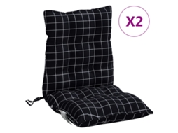 Lowback Chair Cushion, Lowback Chair Cushions Vidaxl Multicolor Tecido (n/a)