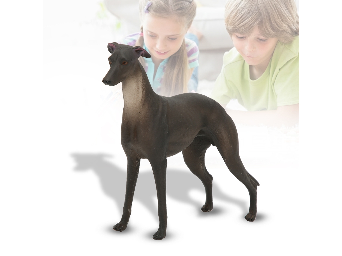 Primerox brinquedo Educativo Infantil Modelo de Cachorro Alta Simulação Decorativo em Plástico