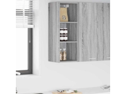 Vidaxl Armário Suspenso Cinza Sonoma 30 X 29,5 X 80 Cm