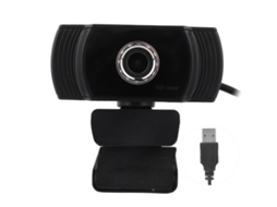 Webcam (1080p Com Foco Ajustável E Microfone)