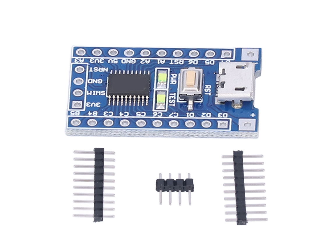Módulo Núcleo de Sistema Mínimo Placa STM8S103F3P6 com Micro USB | S/MARCA