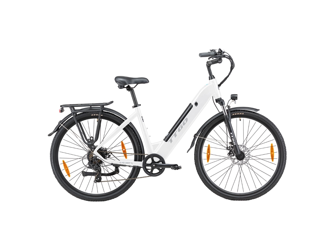 Bicicleta Elétrica Ttgo Hz 28st Para Adultos 28 Step Thru Commuter City Ebike Motor 250w Bateria 36v 20ah