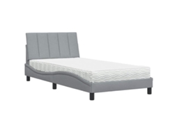 Bed, Beds Vidaxl Cinzeto Tecido (100 X 200 Cm)