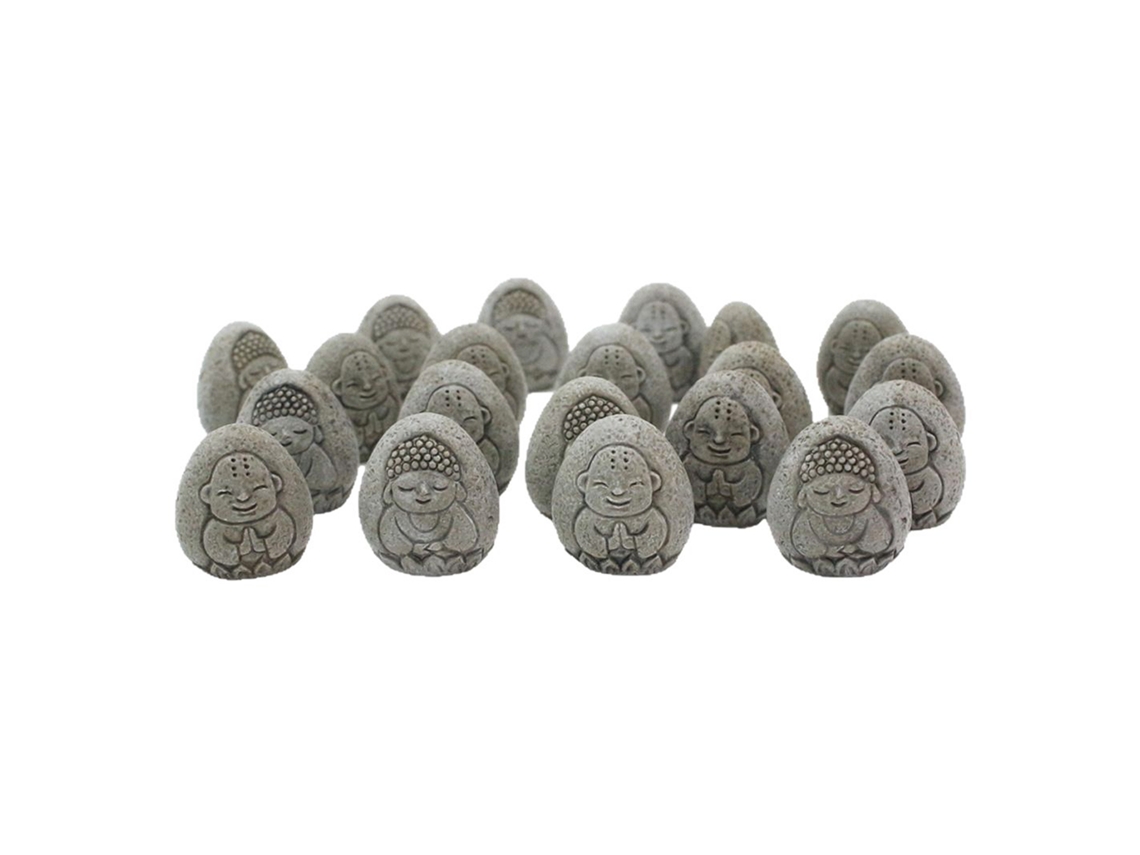 20 Pedras Bonsai Jardim Pequenas Ornamentos Decoração