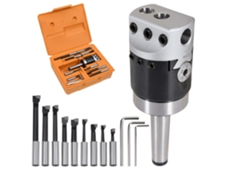 Vidaxl Conj. Ferramentas De Mandrilar 15 Pcs Cabeça De 50 Mm F1-12 Mt2-m10