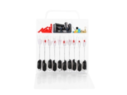 Fishing Tackle Set (fixed Lead Sheet Connecting Fishing Line) Space Bean Lead Sheet Float Seat Figure-eight Ring Combination