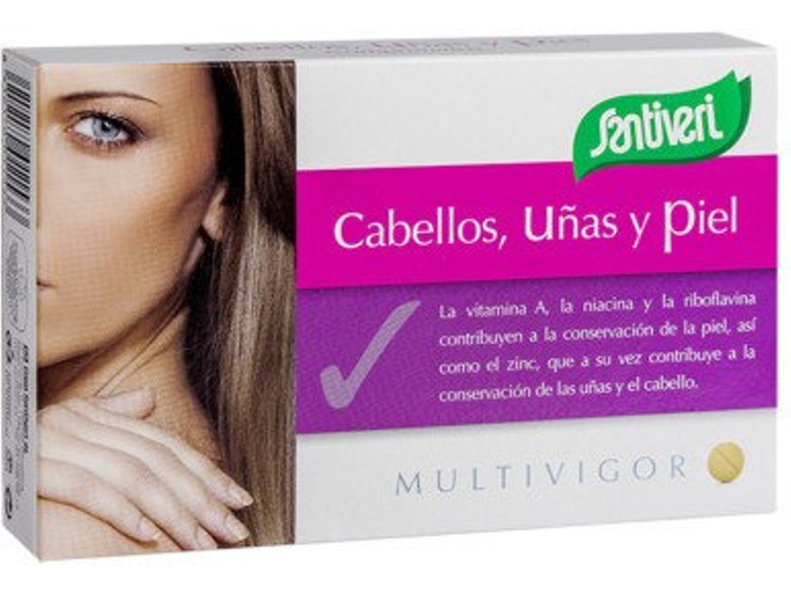 Suplemento Alimentar SANTIVERI Multivigor Comprimidosr - Uña - P (48 Comprimidos)