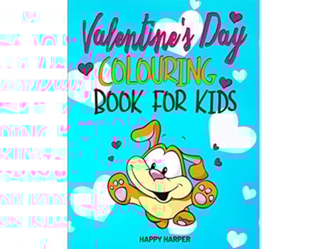 Livro Valentines Day Colouring Book de Harper Hall (Inglês)