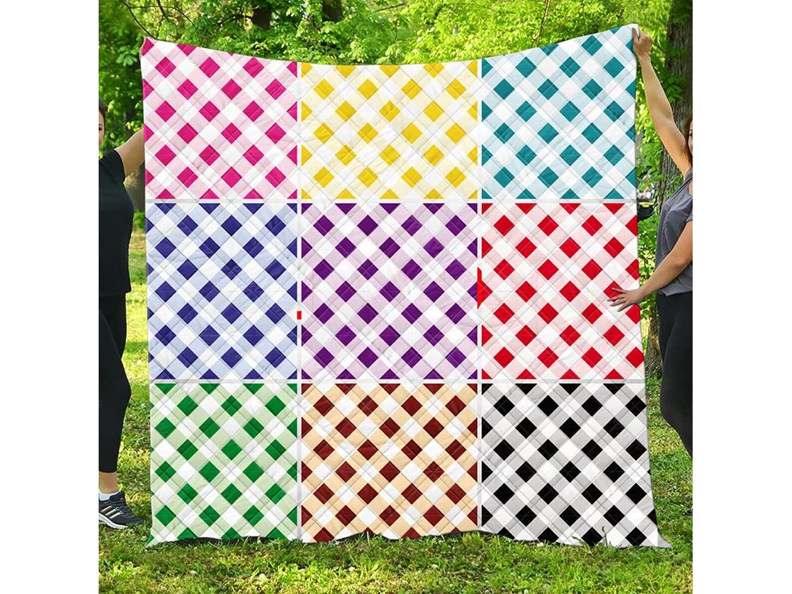 Colcha Acolchoada 3d Fansu Capa de Cama com Estampa Ar Condicionado Conjunto Roupa para Sofá Crianças e Adulto
