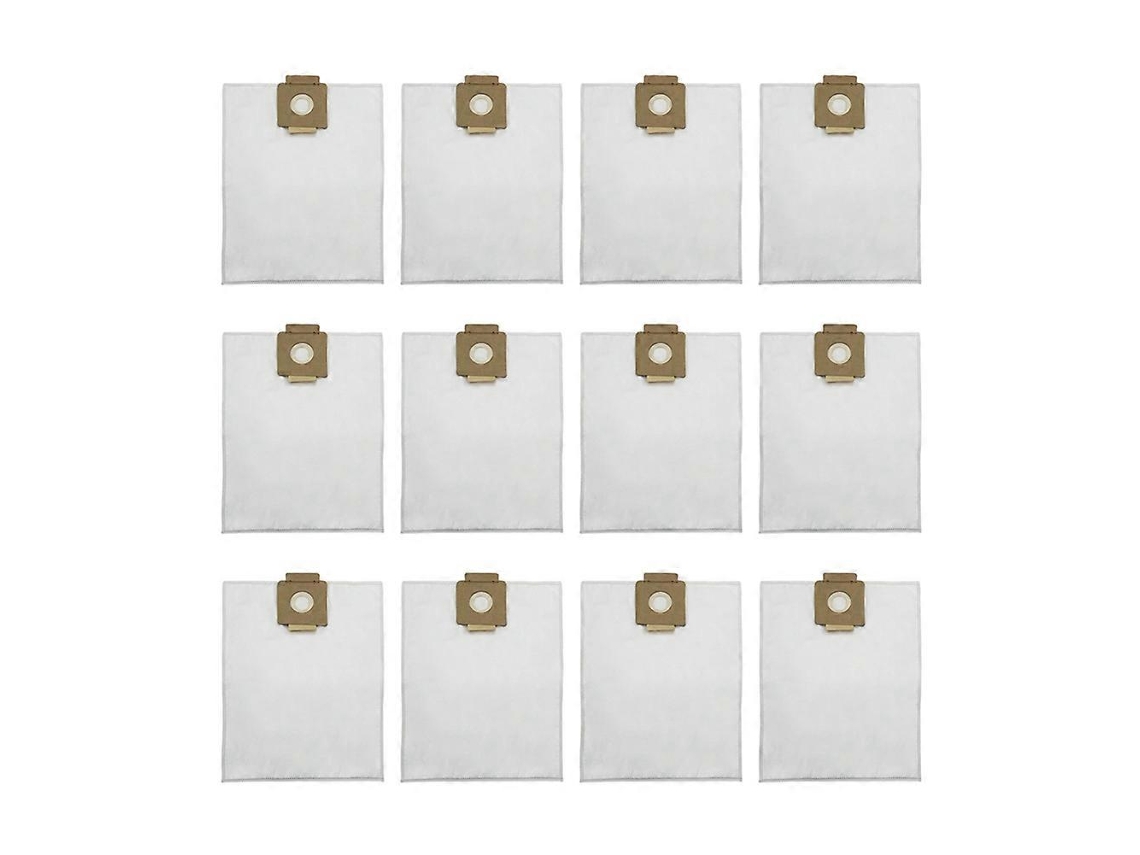 Conjunto De 12 Sacos De Pó Para Aspirador Karcher T7/1 T8/1 T9/1 T10/1 T12/1 T15/1 Ds5300 - Peças De Reposição Para Filtros De Pó