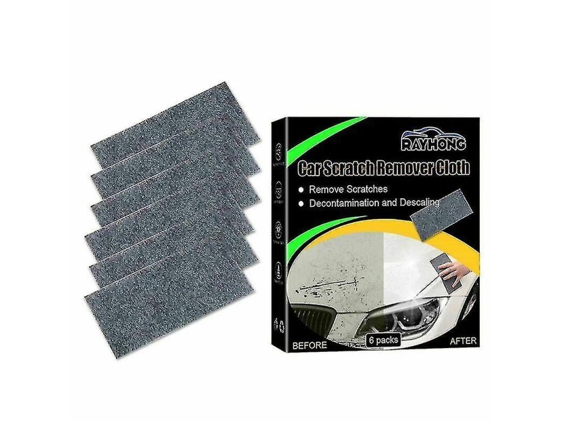 6 panos nano brilhantes para reparo de riscos de carros, nano mágico, para VW