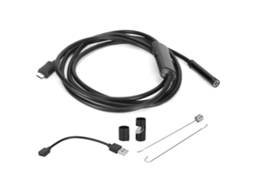 Endoscópio Industrial 7mm Câmera Hd 6led Ip67 para Reparos | S/MARCA
