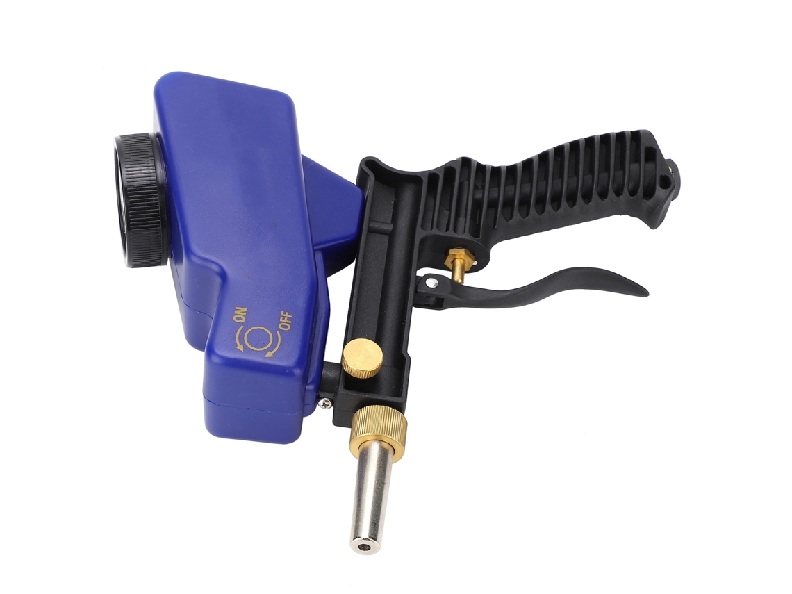 Laxiscreed Pistola De Jateamento De Areia Por Gravidade, 70-150 Psi, Ideal Para Limpeza E Acabamento