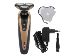 Afeitadora Eléctrica Recargável 4d Impermeável Para Barba Com Lâminas Flutuantes Wet Dry