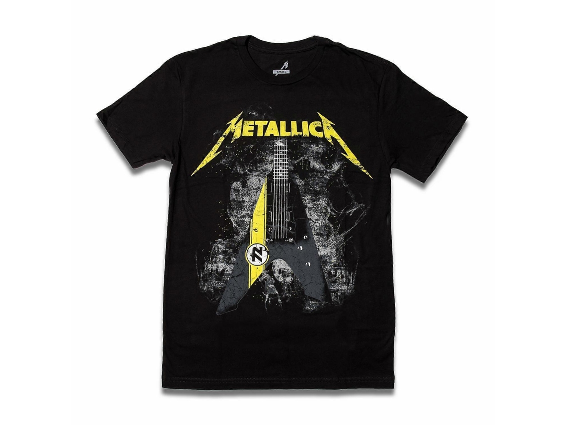 James Hetfield 72 Vulture Guitar T shirt 2025 New Summer Unisex Best Sellers Sizem ROCKINSTONE