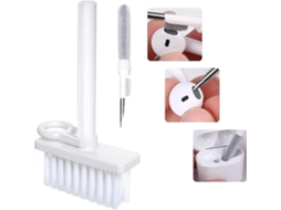 Kit De Limpeza Multifuncional 5 Em 1 Para Teclados E Computadores Com Escova Macia.