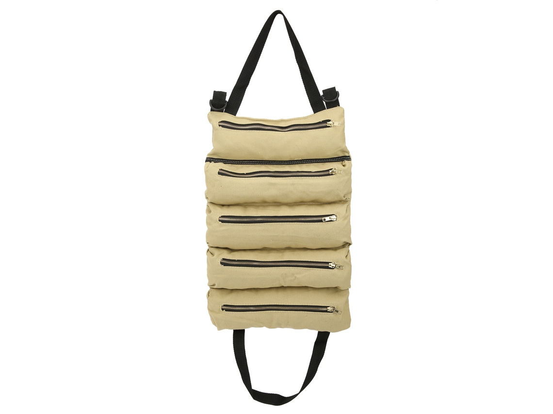Bolsa Organizadora de Ferramentas Canvas com 5 Bolsos