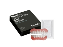 Conjunto De Decoração Para Próteses Dentárias Feimuko Para Sorriso Natural E Confortável