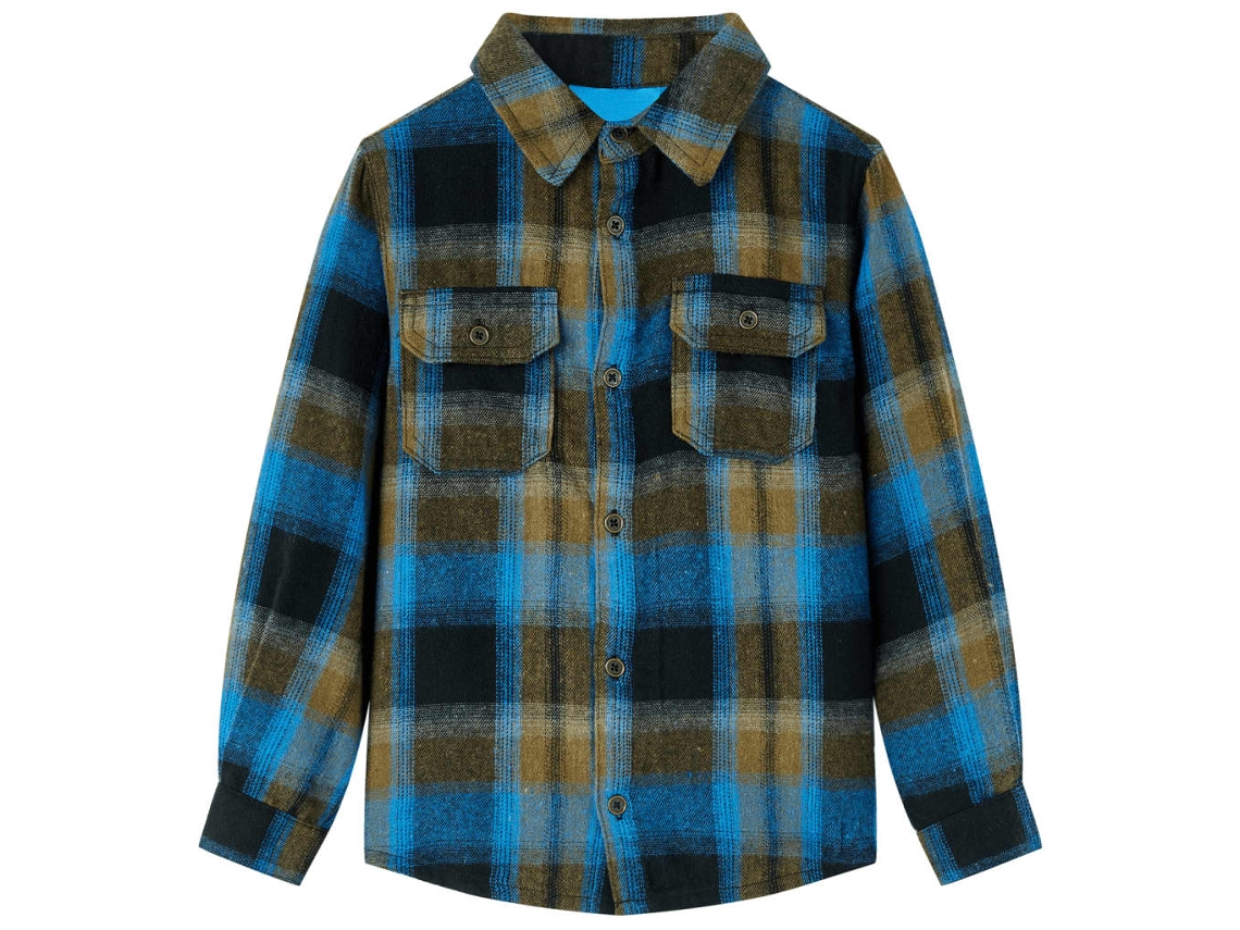 Camisa De Criança Com Gola Virada 92