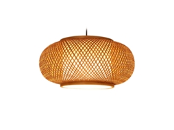 Lâmpada De Tecido De Bambu Laxiscreed Para Restaurante Japão, 40cm