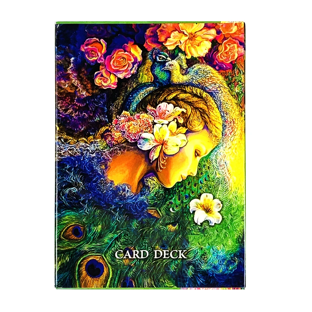 Jogo de Tabuleiro com Cartas Oráculo de 10,5 X 7,5 Cm, Cartas de Adivinhação, Versão em Inglês e Versão Visual. MDUG