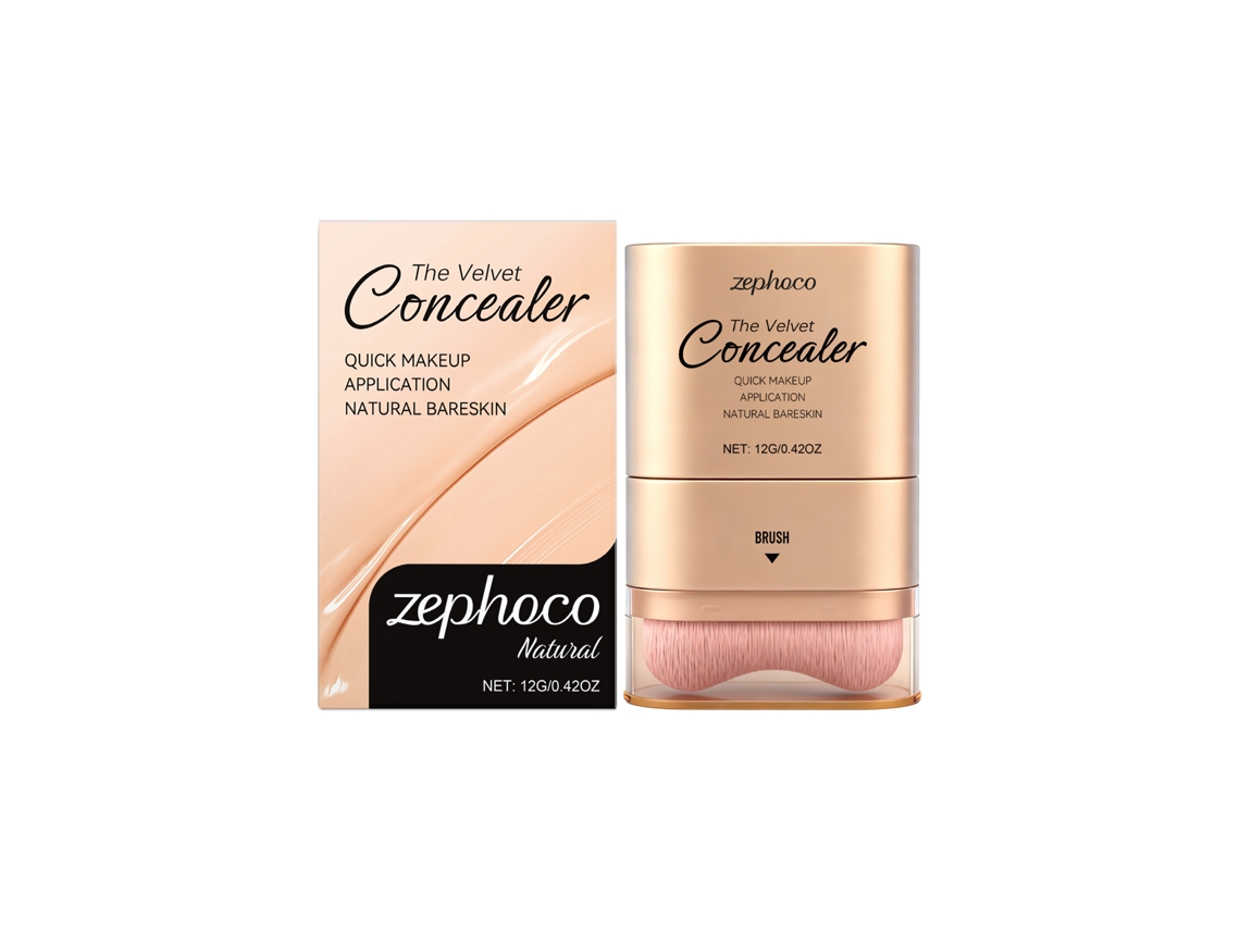 Pincel Multifuncional com Dupla Função: Corretivo e Base de Aspecto Natural LAXISCREED