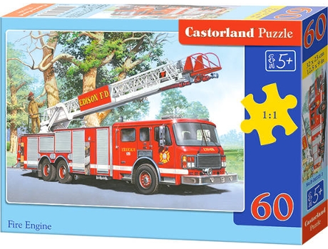 Puzzle  Fire Engine (60 Peças)