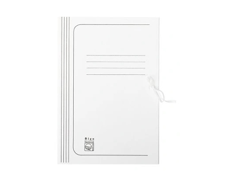Pasta De Arquivo A4 Escritório Sofisticado, Profissional E Elegante, Cor Branco Bigo
