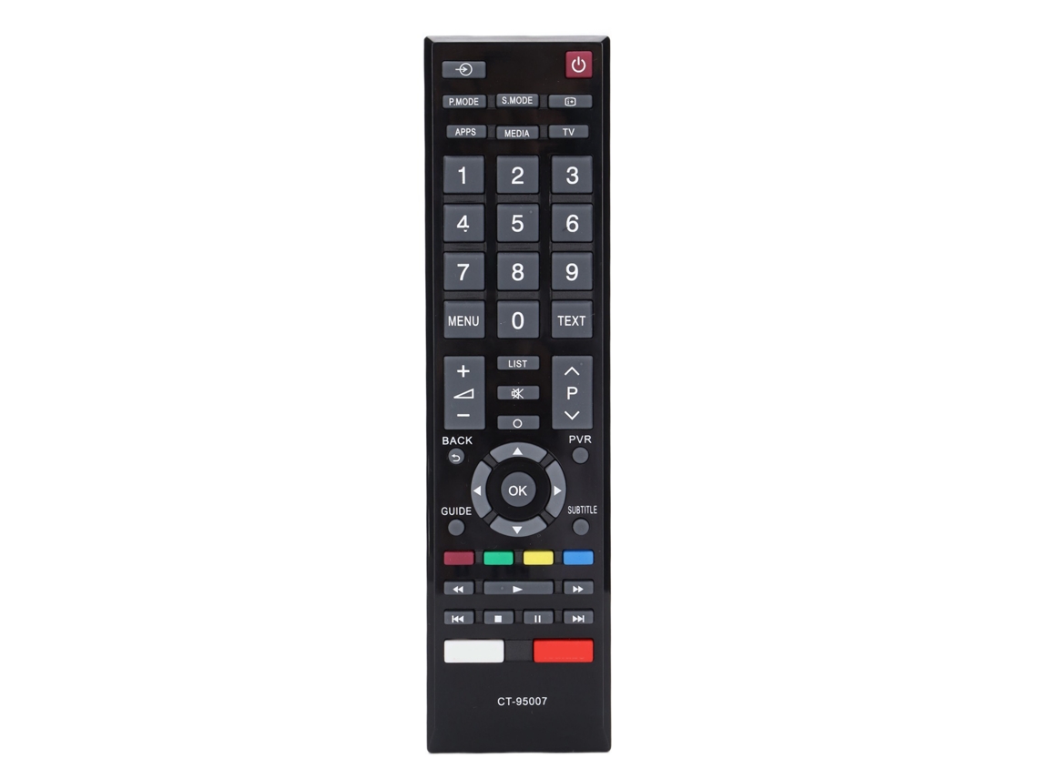 Controle Remoto de Reposição para TVs Toshiba 43s3965, 43l5995ev, 32l5995, 43l5997ev, 43e5603ext, 49l5995, Ct 95007