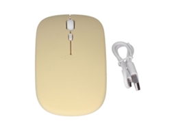 Aetheria mouse Sem Fio Recarregável Dualmode 2.4g Ergonômico Mudo Óptico Acessórios de Computador Amarelo