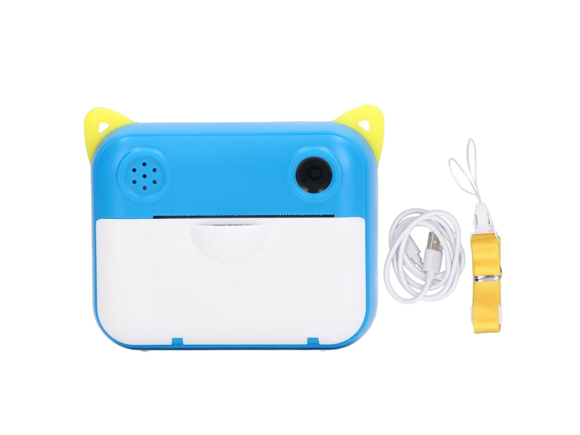 Mali câmera Instantânea Infantil Multifuncional 1080p Hd 2.4 Polegadas com 32g e Papel