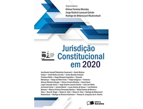 Livro Jurisdicao Constitucional Em 2020 - Serie Idp de André Rufino do Vale (Português do Brasil)