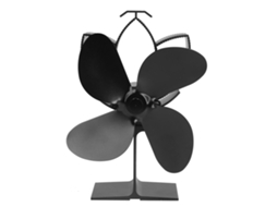 Ventilador A Calor Laxiscreed Para Lareira Resistente À Ferrugem E Ultrassilencioso
