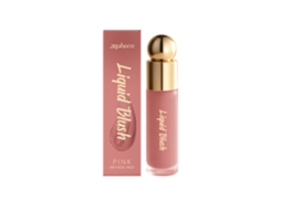 Blush Líquido Rosa Zephoco da LAXISCREED com Acabamento Suave e Resistência Prolongada
