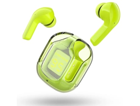 Auriculares Bluetooth True Wireless Estéreo Hifi Sem Fios com Ecrã Digital Estojo de Carregamento