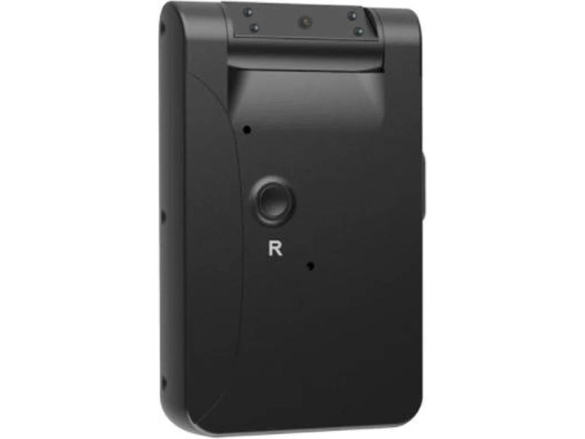 Câmera Mini 1080p Hd Wifi Grande Angular De 165 Graus, Com Detecção De Movimento Dvr De Visão Noturna Yizhood (preto)