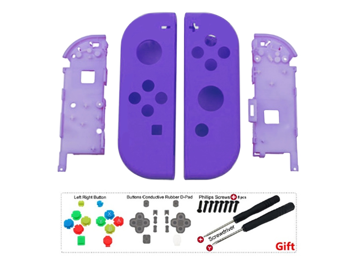 Punho Com Toque Suave Para Controlo Remoto, Carcaça De Substituição Com Todos Os Botões, Não Inclui A Carcaça Da Consola Nintendo Switch