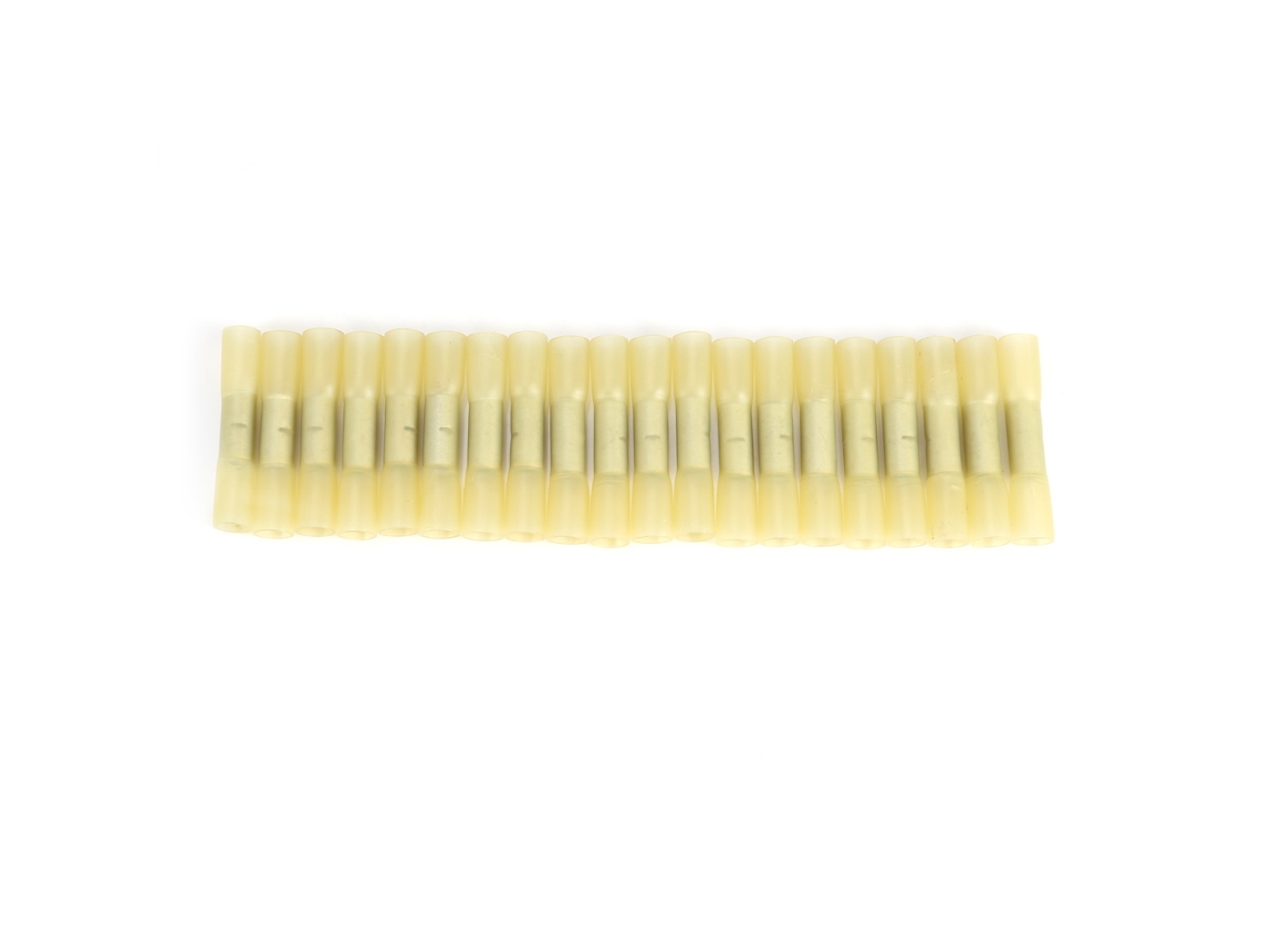Laxiscreed Pack De 100 Terminais De Crimpar Para Fios 10-22 Awg Com Encolhimento
