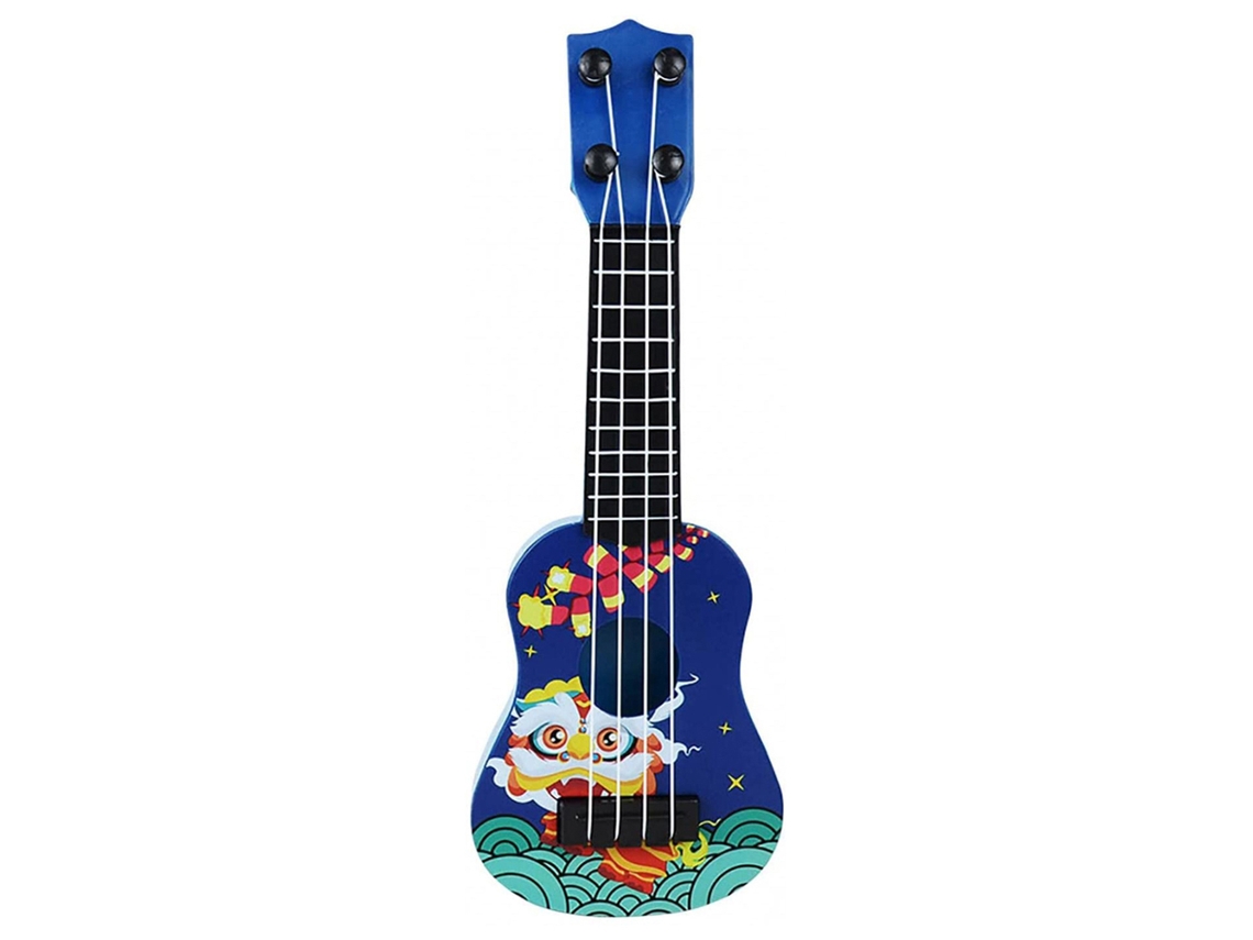 Primerox brinquedo Instrumento Musical Mini Ukulele Simulação para Crianças Presente de Aniversário Natal